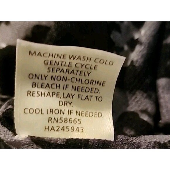 Halogen Womens XS Top Sleevless Ruffle Black Gray Summer Blouse - Picture 6 of 8